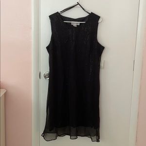 Black woman sequins with cover